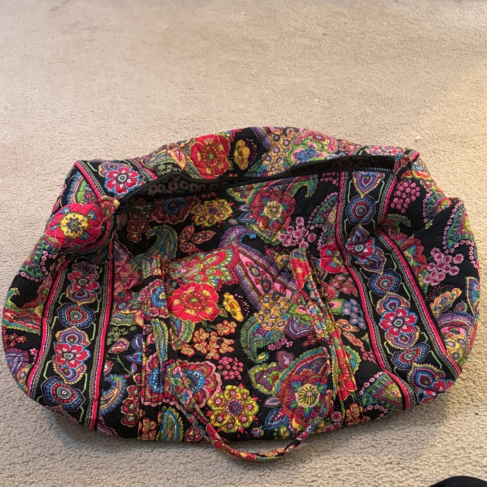 Vera Bradley Multicolor Paisley Tote